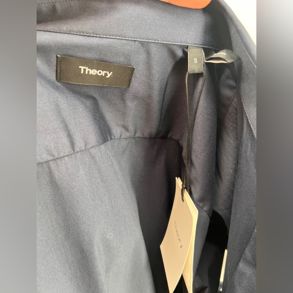 NWT Theory Sylvain Short Sleeve Shirt - Picture 12 of 14